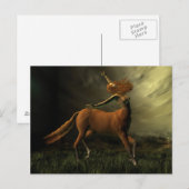 Centra in het Storm Briefkaart (Voorkant / Achterkant)