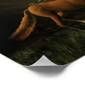 Centra in het Storm Poster (Hoek)