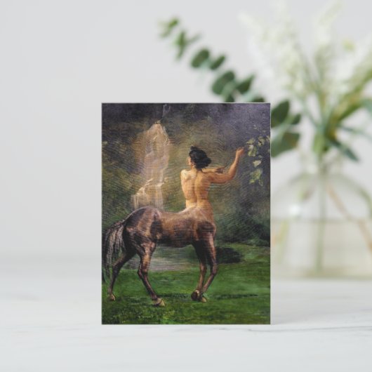 Centra (vrouw centaur) ~ briefkaart (Staand voorkant)