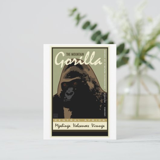 Centraal-Afrika Briefkaart (Staand voorkant)