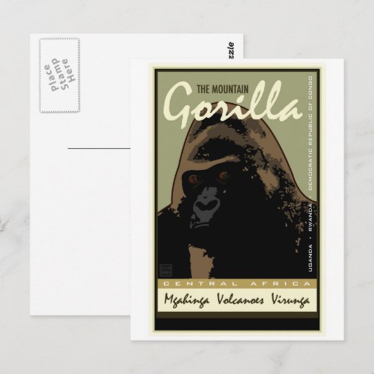 Centraal-Afrika Briefkaart (Voorkant / Achterkant)