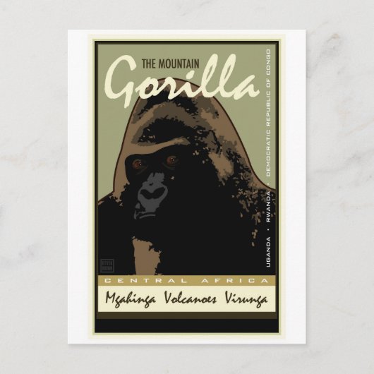 Centraal-Afrika Briefkaart (Voorkant)