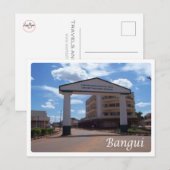 Centraal-Afrikaanse Republiek - Bangui - Briefkaart (Voorkant / Achterkant)