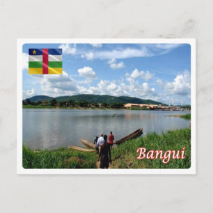 Centraal-Afrikaanse Republiek - Bangui - rivier de Briefkaart