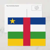 centraal - afrikaanse republiek briefkaart (Voorkant / Achterkant)