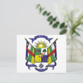 Centraal-Afrikaanse Republiek CF Briefkaart (Staand voorkant)