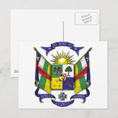 Centraal-Afrikaanse Republiek CF Briefkaart (Voorkant / Achterkant)