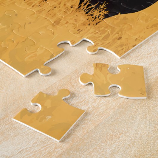 Centraal-Afrikaanse Republiek Illustratie Reiskuns Legpuzzel (Zijkant)