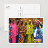 Centraal-Afrikaanse Republiek - Paoua - Briefkaart (Voorkant / Achterkant)