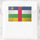 Centraal-Afrikaanse Republiek Rechthoekige Sticker (Tas)