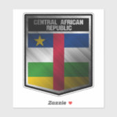 Centraal-Afrikaanse Republiek Sticker (Vel)