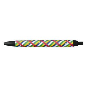 Centraal-Afrikaanse Republiek Vlag balpen Zwarte Inkt Pen