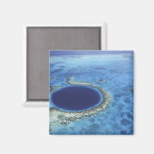 CENTRAAL-AMERIKA, Belize, grote koraalriffen van Magneet (Voorkant / Achterkant)