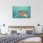 Centraal-Amerika, Panama, Bocas Del Torro Canvas Afdruk (Insitu (Slaapkamer))