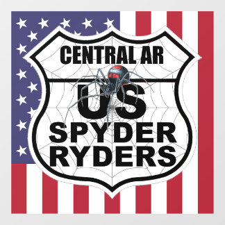 Centraal Arkansas Hoofdstuk - Decal Vlag & Logo
