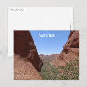 Centraal-Australië Briefkaart (Voorkant / Achterkant)