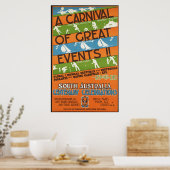 Centraal-Australische feestelijkheden Poster (Keuken)