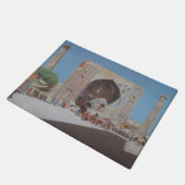 Centraal-Aziatische stad Samarkand Deurmat (Schuin)