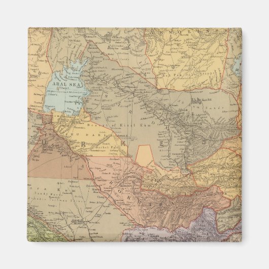 Centraal-Azië 2 Magneet (Voorkant)