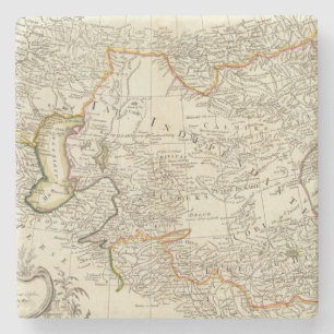 Centraal-Azië 2 Stenen Onderzetter