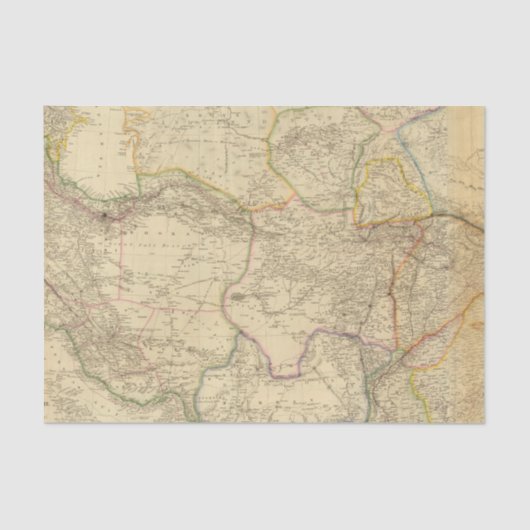 Centraal-Azië 2 Tissuepapier (Voorkant)