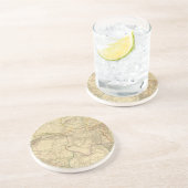 Centraal-Azië 2 Zandsteen Onderzetter (Zijkant)