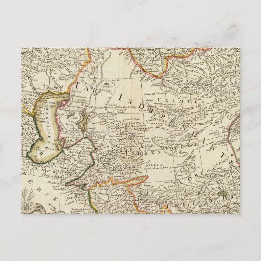 Centraal-Azië Briefkaart (Voorkant)