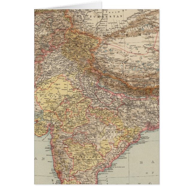 Centraal-Azië, India (Voorkant)