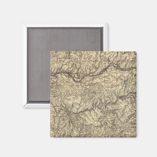 Centraal-Californië Magneet (Voorkant / Achterkant)