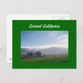 Centraal Californië van het Briefkaart van de Trei (Voorkant / Achterkant)