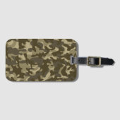 Centraal Camouflage Bagagelabel (Voorkant (horizontaal))