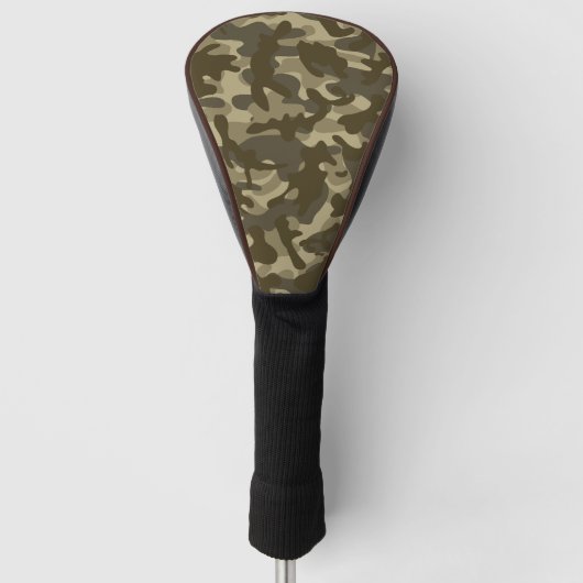 Centraal Camouflage Golfheadcover (Voorkant)