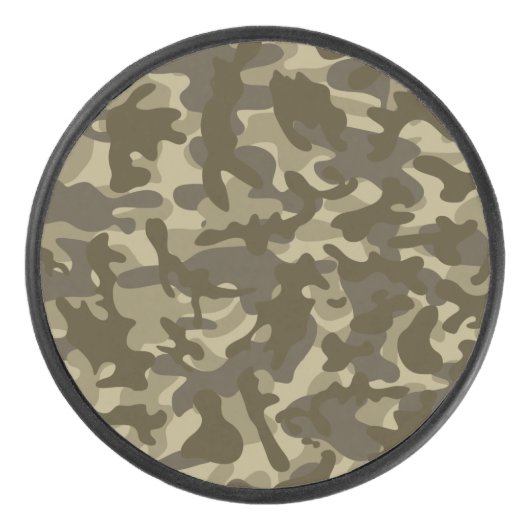 Centraal Camouflage Hockey Puck (Voorkant)