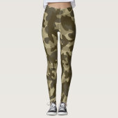 Centraal Camouflage Leggings (Voorkant)