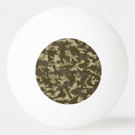 Centraal Camouflage Pingpongbal (Voorkant)