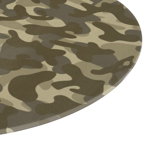 Centraal Camouflage Snijplank (Hoek)