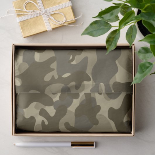 Centraal camouflage-weefselpapier tissuepapier (Geschenk)