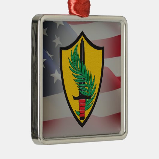 Centraal commando CENTCOM Metalen Ornament (Rechts)