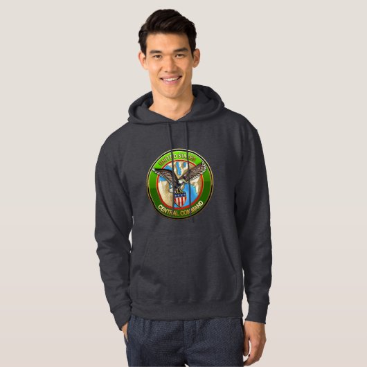 centraal commando van de verenigde staten hoodie (Voorkant volledig)