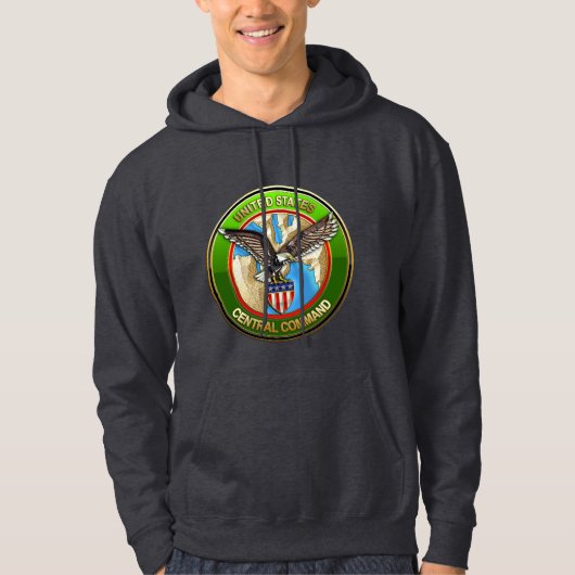 centraal commando van de verenigde staten hoodie (Voorkant)