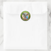 centraal commando van de verenigde staten ronde sticker (Tas)
