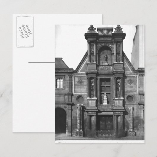 Centraal deel van de belangrijkste � briefkaart (Voorkant / Achterkant)