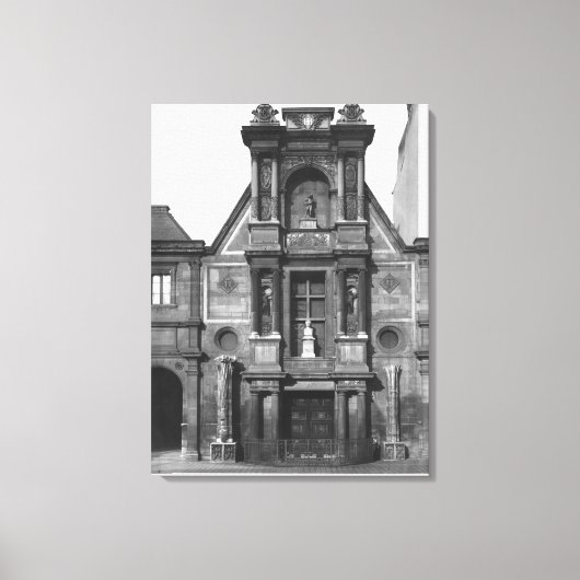 Centraal deel van de belangrijkste � canvas afdruk (Voorkant)