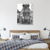 Centraal deel van de belangrijkste � canvas afdruk (Insitu (Slaapkamer))