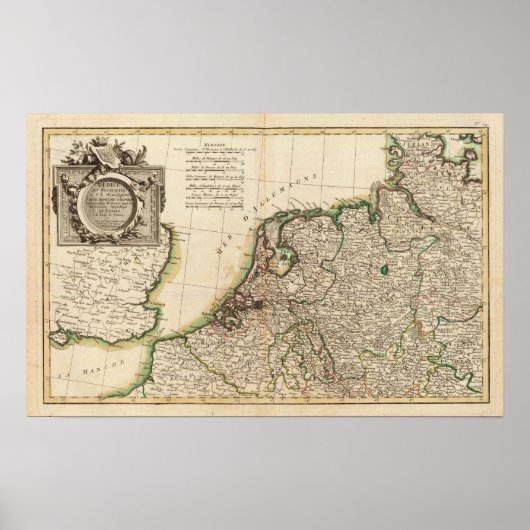 Centraal Duitsland 2 Poster (Voorkant)