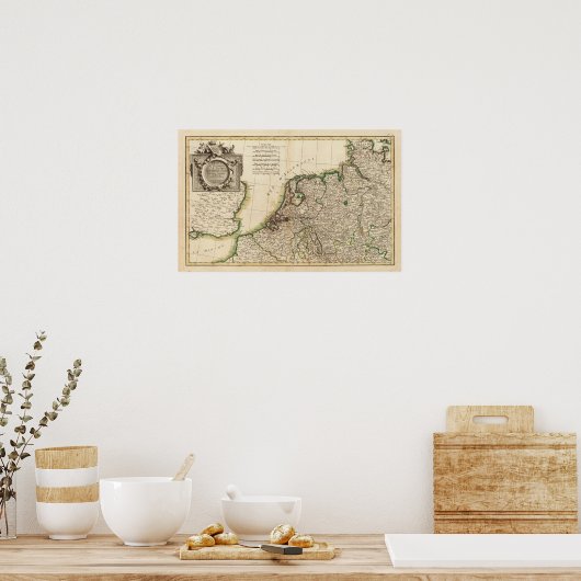 Centraal Duitsland 2 Poster (Keuken)