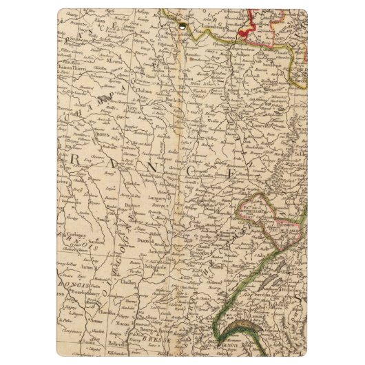 Centraal Duitsland 3 Klembord (Achterkant)