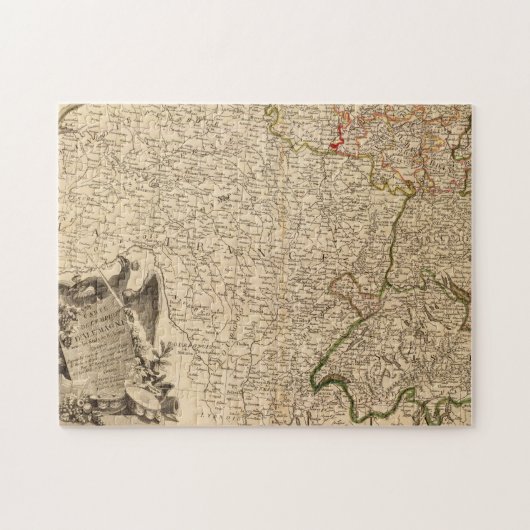 Centraal Duitsland 3 Legpuzzel (Horizontaal)