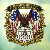 Centraal Florida Hoofdstuk - Decal Eagle USA250 (Vel 3)