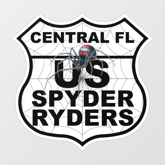 Centraal Florida Hoofdstuk - Decal Hoofdstuk Logo (Vel)